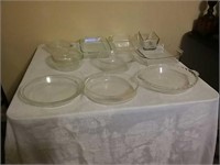 Assorted Pyrex and Fire King Dishes