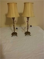 Vintage night stand lamps