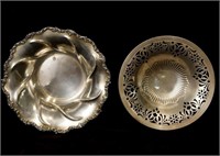 Two Vintage Sterling Silver Bowls