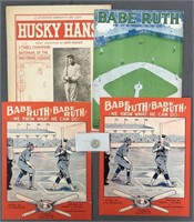 Baseball Sheet Music. Babe Ruth.