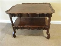 Vintage Wood Side Table