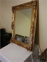 Elegant Gold Framed Mirror