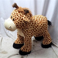 30" Large Stuffed Zoo Giraffe Animal Toy