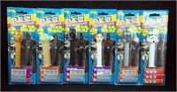 6 Vintage Assorted Star Wars New Pez Collectibles