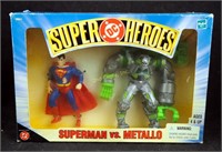 New Hasbro D C  Comics Superman & Metallo