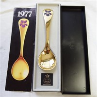 Gold Plated Sterling Silver - G. Jensen Spoon 1977