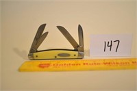 Camillus Knife 4 Blade - Yellow Jacket