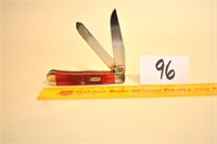 Case Knife 2 Blade- Red Handle