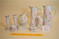 9 Piece Set Hand Painted Painted by Janice