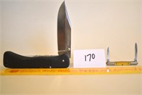 Lot of 2 Knives Colt Steel- Voyager Made in Japan