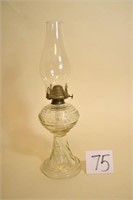 Oil Lamp 16" Tall (Base marked Dabs)