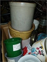 Old Crocks, vases, kitchenware and more. Overall