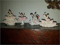 For beautiful Dresden style porcelain figures