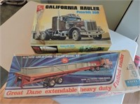 Great Dane Trailer & Paterbuilt Truck Models