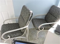 Pair Patio Chair & cushion
