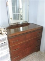 Vintage Dresser & Mirror