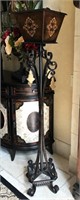 Decorative Planter Stand, Nice Scrolling Detail