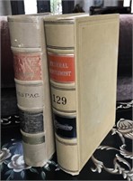 1955 and 1915 Federal Books - Nice Decor Accents!