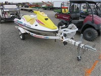 (DMV) Sea-Doo GTI Jet Ski with Shore Landr Trailer