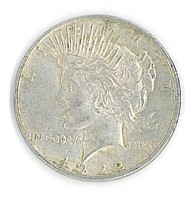 1922 SILVER PEACE DOLLAR