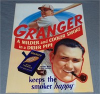 1930's Johnny Mize Granger Tobacco Advertisement