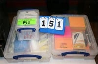 Assort. Lot First Aid & Office Supplies