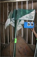 Golf Green Pin Markers, Alamo Golf Club