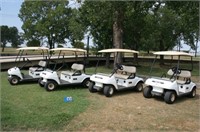 (4) Club Car Golf Carts #28, #51, #16 & #48