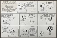 Charles Schulz. Original Peanuts Sunday Page.