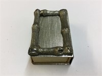 SILVER PICTURE FRAME MATCH HOLDER