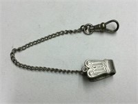 SILVER PLATED WATCH CHAIN