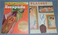 Pair of Pin Up Magazines 1950's