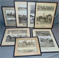 Great Lot of Early Horse Racing Photos