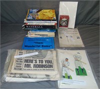 Box Lot of Baseball Related Books, Magazines, Etc