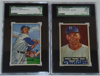 Lot of Two Graded Bowman Cards