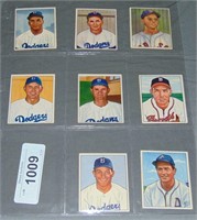 1950 Bowman Baseball Card Lot