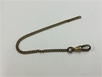 GOLD PLATED INCOMPLETE WATCH CHAIN