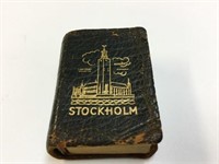 STOCKHOLM MATCH HOLDER LOOKS LIKE A BOOK