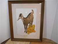 "Scape Goat" Numbered Print by Artist Nancy Nemec