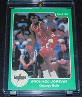 1985 Star Gatorade Slam Dunk Michael Jordan RC #7