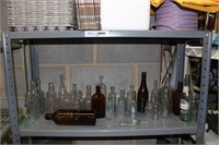 Large Selection of Vintage Bottles