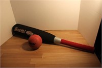 Franklin oversize bat and foam ball for a
