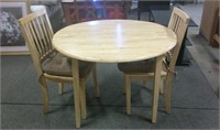 Drop Leaf Table With 2 Chairs 41x30