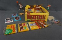 1990 Fleer box of 14 Packs Basketball Cards Plus