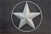 24" Painted Texas Star Wall Display