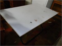 Adjustible White Table