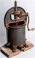 Antique Cast Iron Enterprise Mfg Co. Sausage Press