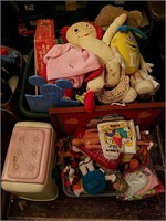 Vintage toys! Includes Disney, Schulz peanuts,
