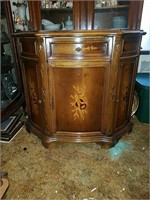 Beautiful wood inlay cabinet