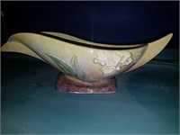 Beautiful Roseville vase. This is marked on the